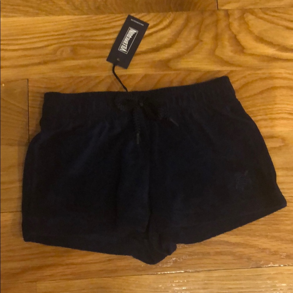 NWT Navy Terry Shorts
